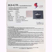 6.04 Ratti Natural Sillimanite Cat's Eye with Govt. Lab certified-(1100)